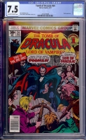 Tomb of Dracula #54 CGC 7.5 ow/w