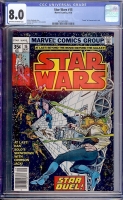 Star Wars #15 CGC 8.0 ow/w