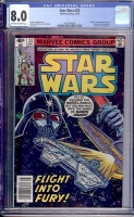 Star Wars #23 CGC 8.0 ow/w