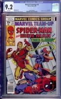 Marvel Team-Up #72 CGC 9.2 w