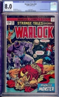 Strange Tales #181 CGC 8.0 ow/w