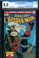 Amazing Spider-Man #148 CGC 8.0 ow/w
