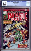 Fantastic Four #157 CGC 8.0 ow/w