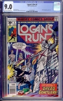 Logan's Run #4 CGC 9.0 ow/w