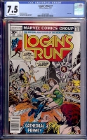 Logan's Run #7 CGC 7.5 ow