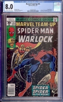 Marvel Team-Up #55 CGC 8.0 ow/w
