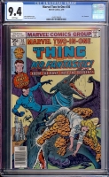 Marvel Two-In-One #36 CGC 9.4 w