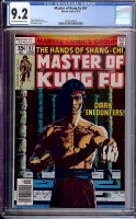 Master of Kung Fu #67 CGC 9.2 ow/w