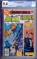 Brave and the Bold #143 CGC 9.4 ow/w