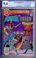 Brave and the Bold #144 CGC 9.4 ow/w