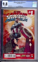 All-New Captain America #1 CGC 9.8 w