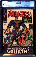 Avengers #28 CGC 7.0 ow/w