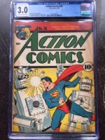 Action Comics #36 CGC 3.0 cr/ow