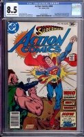 Action Comics #486 CGC 8.5 ow/w