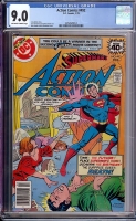 Action Comics #492 CGC 9.0 ow/w
