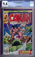 Conan The Barbarian #69 CGC 9.4 ow/w