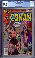 Conan The Barbarian #93 CGC 9.6 ow/w
