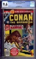 Conan the Barbarian Annual #4 CGC 9.6 ow/w