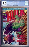 Incredible Hulk #192 CGC 9.0 ow/w