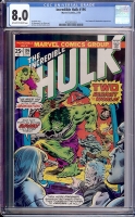 Incredible Hulk #196 CGC 8.0 ow/w