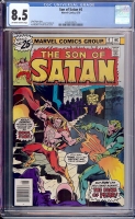 Son of Satan #4 CGC 8.5 ow/w