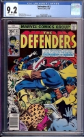 Defenders #63 CGC 9.2 ow