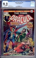 Tomb of Dracula #29 CGC 9.2 ow
