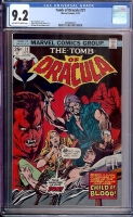 Tomb of Dracula #31 CGC 9.2 ow/w