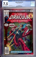 Tomb of Dracula #62 CGC 7.5 ow/w