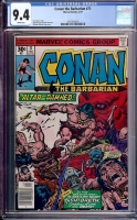 Conan The Barbarian #71 CGC 9.4 w