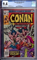 Conan The Barbarian #72 CGC 9.4 ow/w