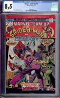 Marvel Team-Up #30 CGC 8.5 ow