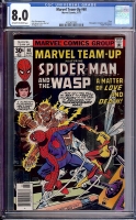 Marvel Team-Up #60 CGC 8.0 ow/w