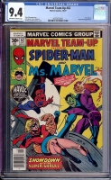 Marvel Team-Up #62 CGC 9.4 ow/w