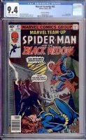 Marvel Team-Up #82 CGC 9.4 ow/w Newsstand Edition
