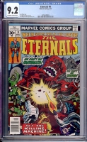 Eternals #9 CGC 9.2 ow/w