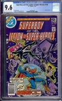 Superboy and the Legion of Super-Heroes #245 CGC 9.6 ow/w