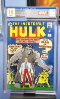 Incredible Hulk #1 CGC 9.9 n/a