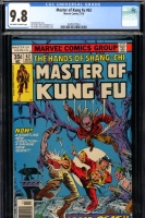 Master of Kung Fu #62 CGC 9.8 ow/w