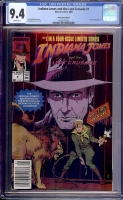 Indiana Jones and the Last Crusade #1 CGC 9.4 w Newsstand Edition
