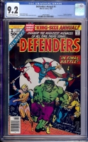 Defenders Annual #1 CGC 9.2 ow/w