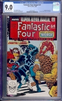 Fantastic Four Annual #21 CGC 9.0 ow/w