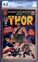 Journey Into Mystery #124 CGC 6.5 cr/ow