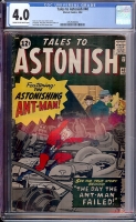 Tales to Astonish #40 CGC 4.0 cr/ow
