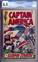 Captain America #102 CGC 6.5 ow/w