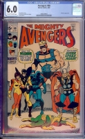 Avengers #68 CGC 6.0 ow/w
