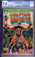 Captain Marvel #32 CGC 7.5 ow/w