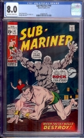 Sub-Mariner #41 CGC 8.0 ow/w