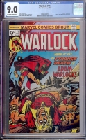 Warlock #11 CGC 9.0 ow/w