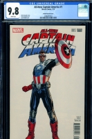 All-New Captain America #1 CGC 9.8 w Pichelli Variant Cover